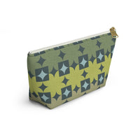 World's Fair Accessory Pouch w T-bottom in Green